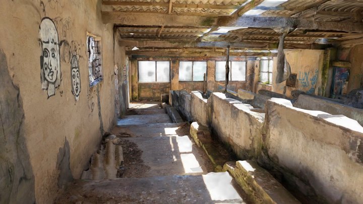 Abandoned building / scan / old / broken 3D Model
