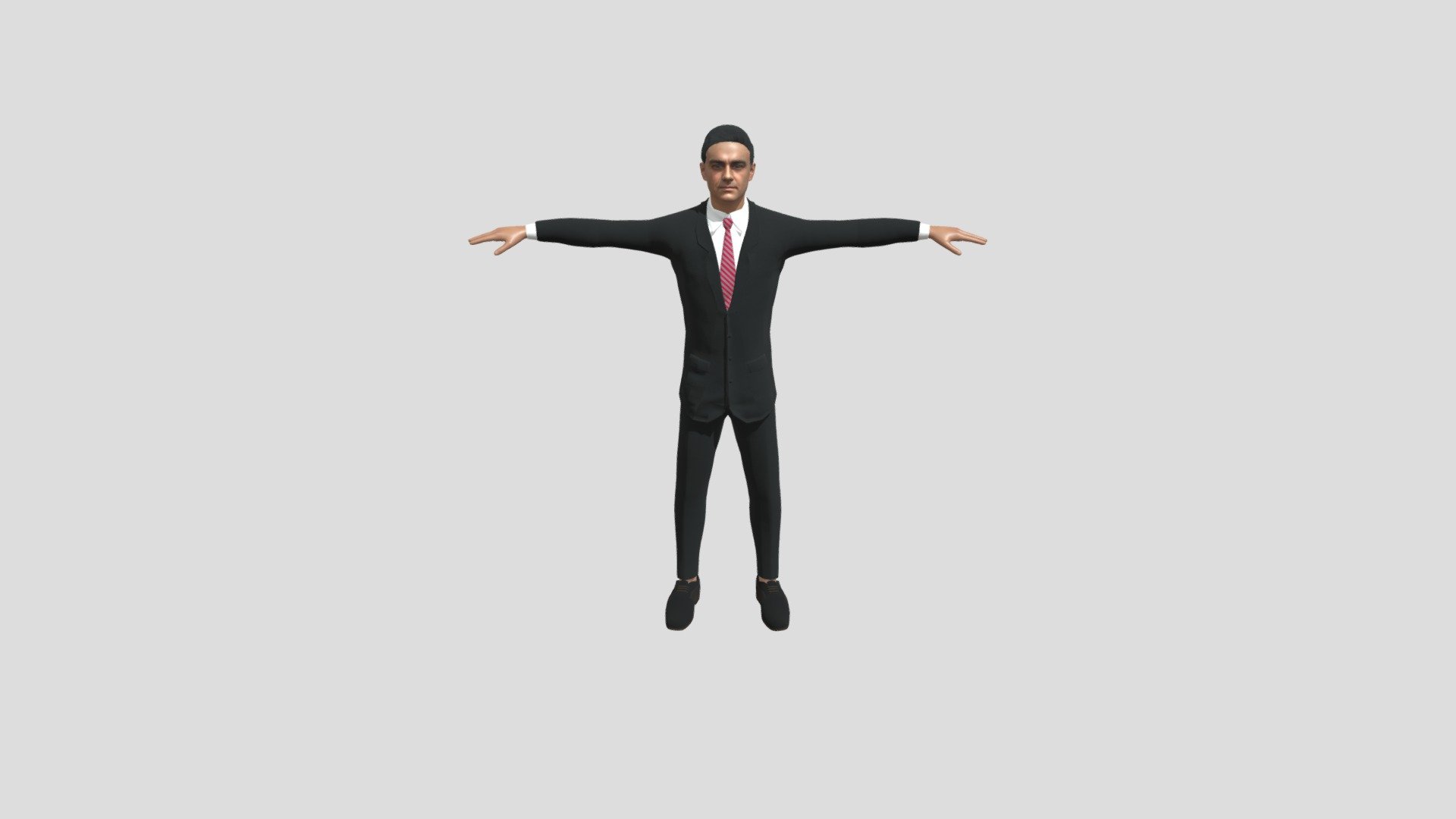 Businessman (Rigged) - Download Free 3D model by Jungle Jim (@jungle ...