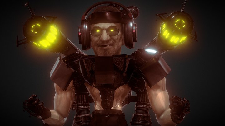 Buff Mutant 2.0 3D Model