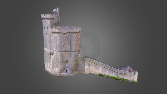 Tour Saint Nicolas (La Rochelle, France) 3D Model