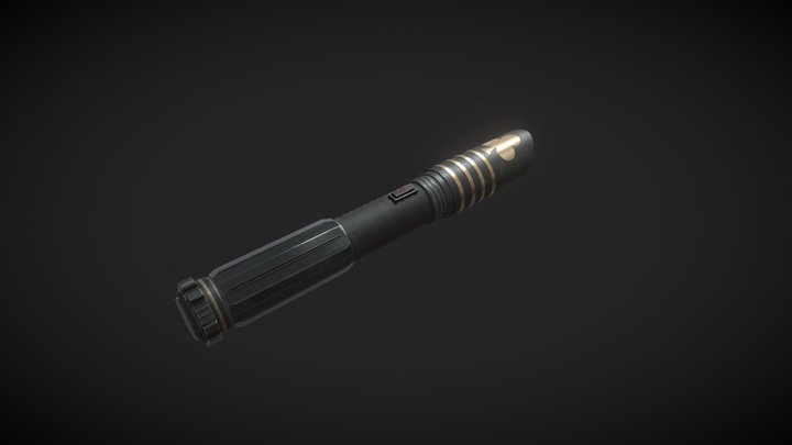 The Gambler's Lightsaber 3D Model