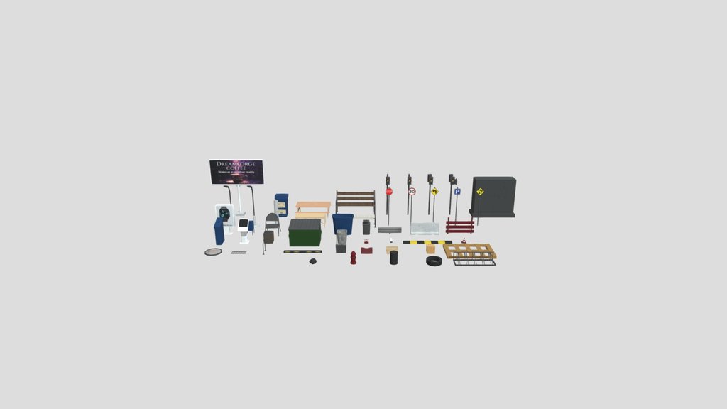 GAME READY URBAN ASSET PACK