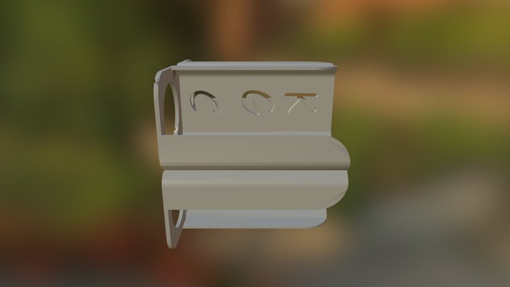 range Pot Yaourt / storing yoghurt pots 3D Model