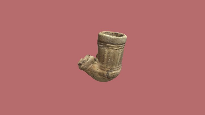 Pipa di terracotta 3D Model