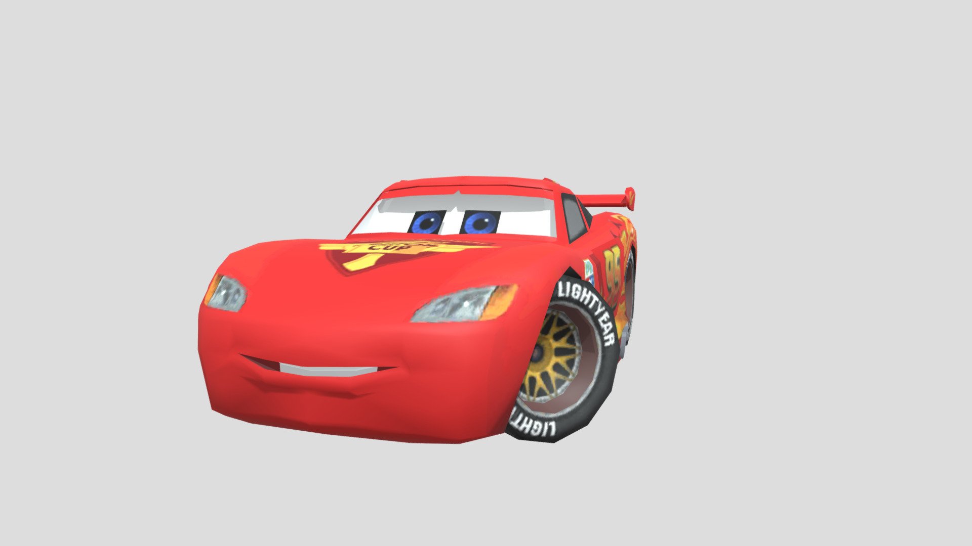 Cars 2 Lightning McQueen (3DS) - Download Free 3D model by kanaleja87 ...