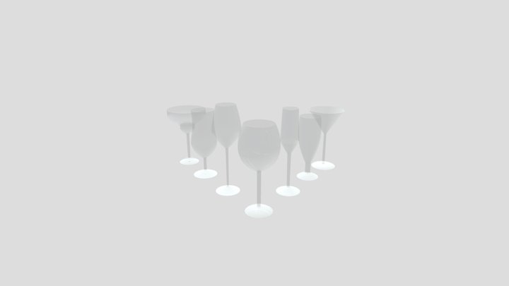 Glassware 3D Model