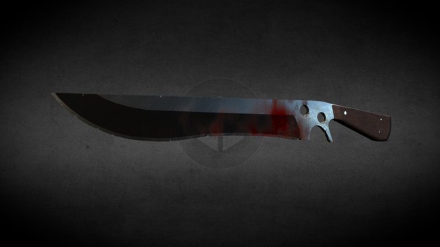 SAR knife zombie-crasher 3D Model