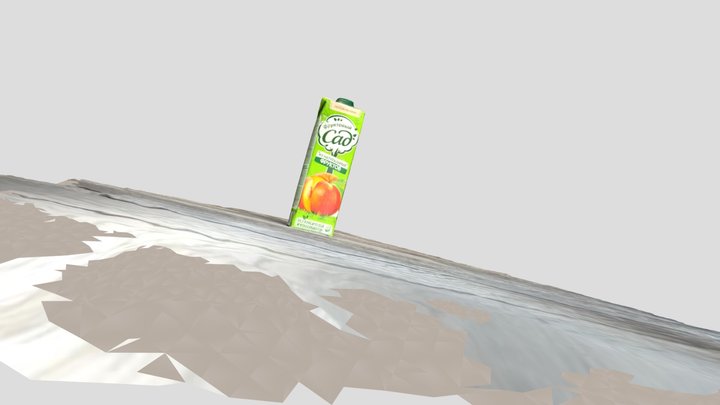Сок Фруктовый сад LiDAR 3D Model
