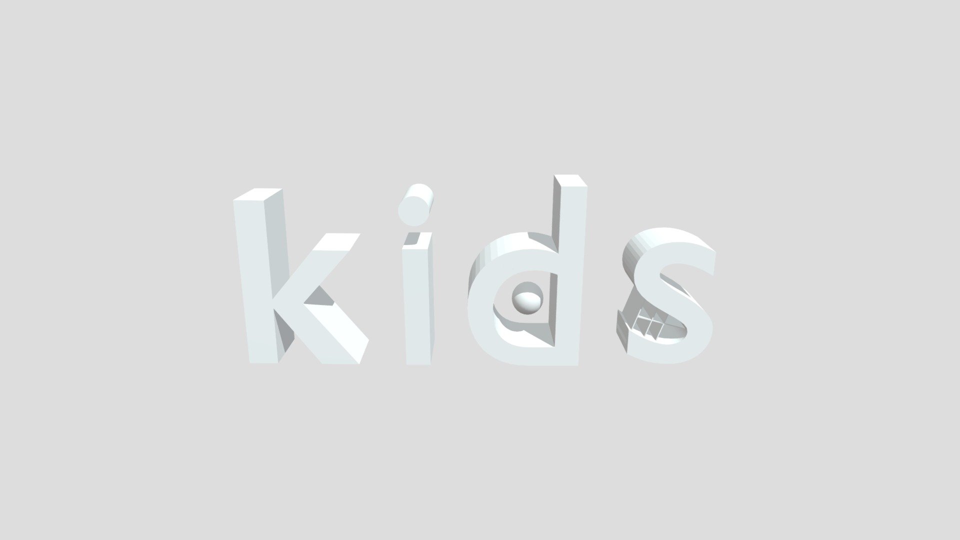 TVO Kids logo by techknight - Thingiverse