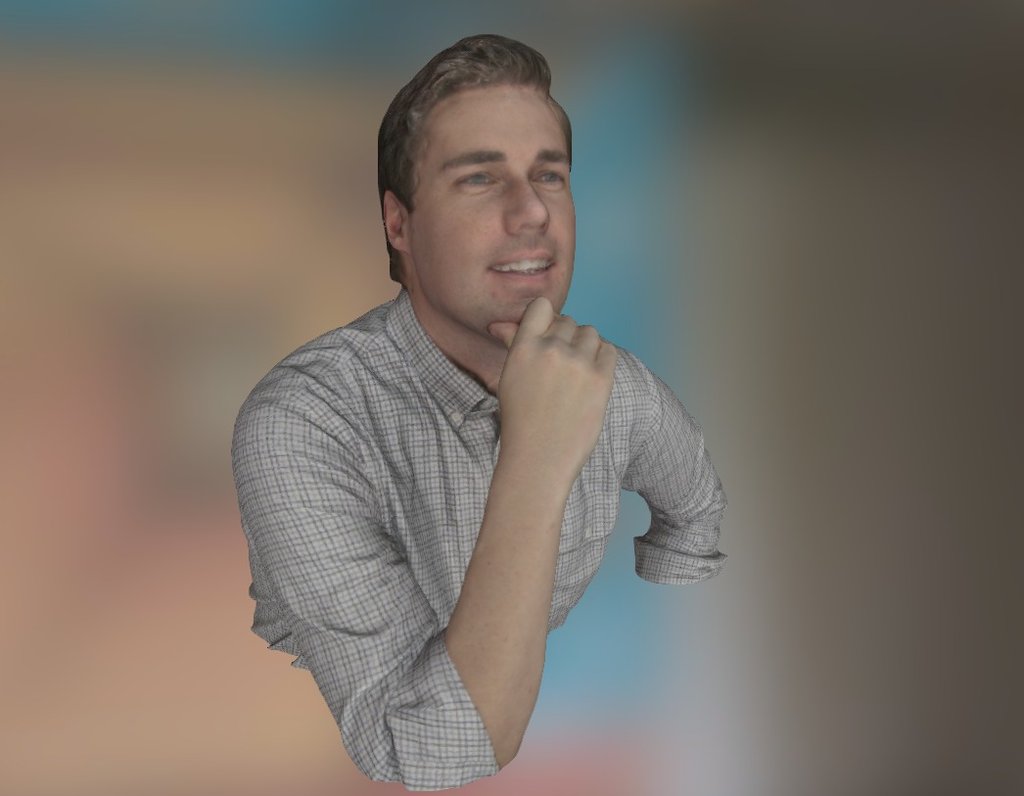 Joel Thinker Pose Photogametry Capture - 3D model by 3dprintflorida ...