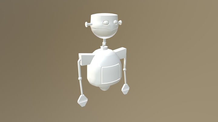 Low 3D Robot 3D Model