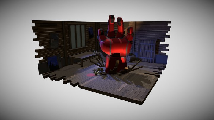 Robot Worship 3D Model