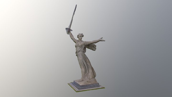 The Motherland Calls – Gratis 3D-model STL