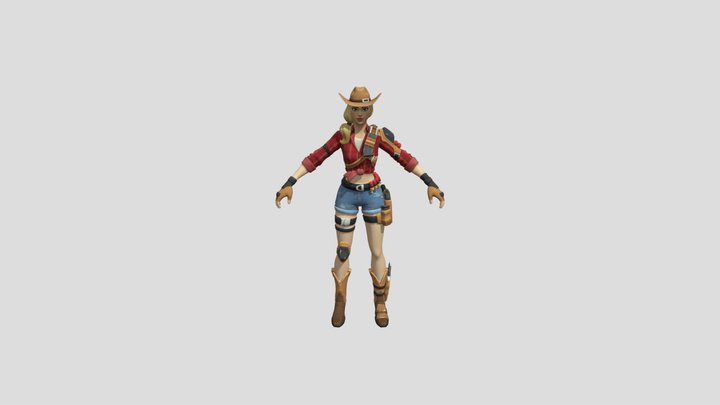 Fortnite - Rustler 3D Model