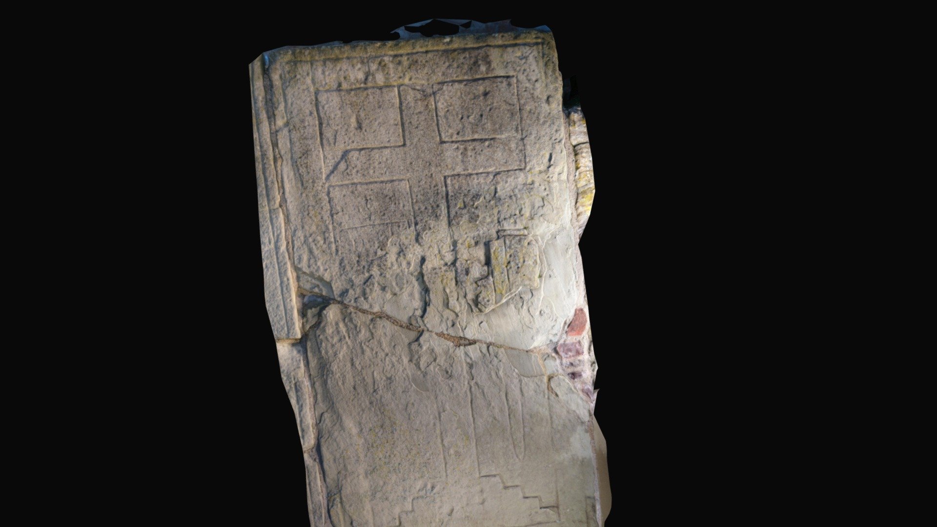 Coldingham, calvary graveslab no 2 - 3D model by Gnomonsland [893c9bc ...