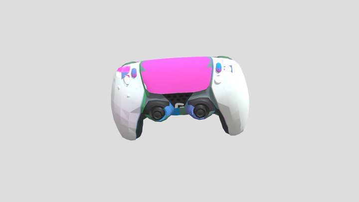 שלט סגול 3D Model
