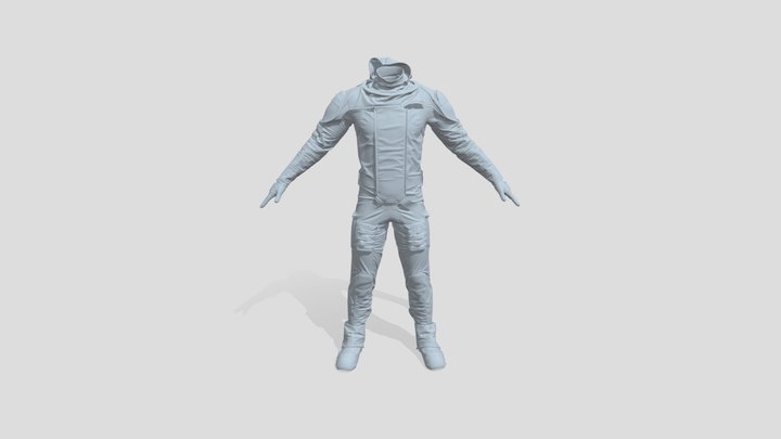 Sardaukar / Sci fi costume. Dune. ClO3d 3D Model