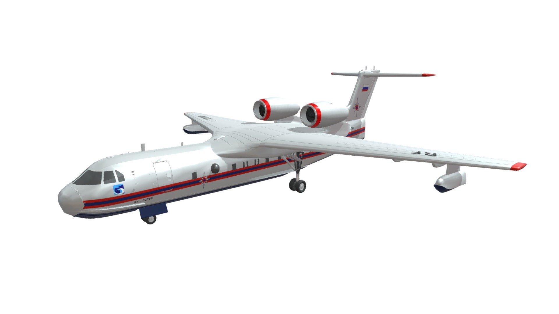 Petrohobby Modelismo - Miniatura Avião Beriev Be-200 ES Altair kit