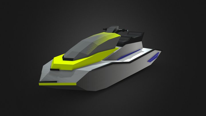 JetSki 3D Model