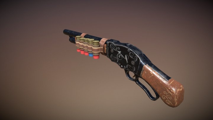 Winchester 3D Model