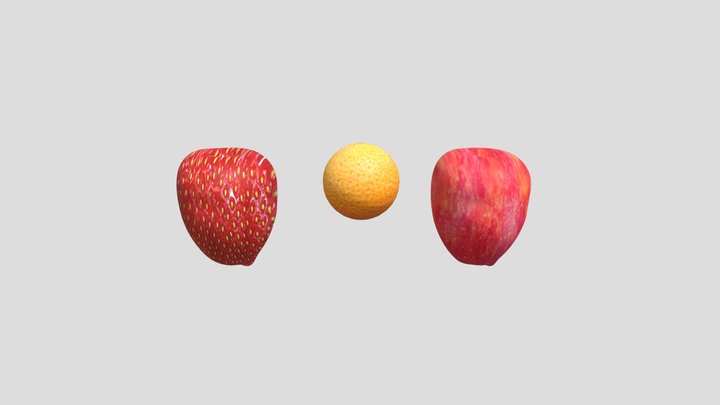 fruits 3D Model