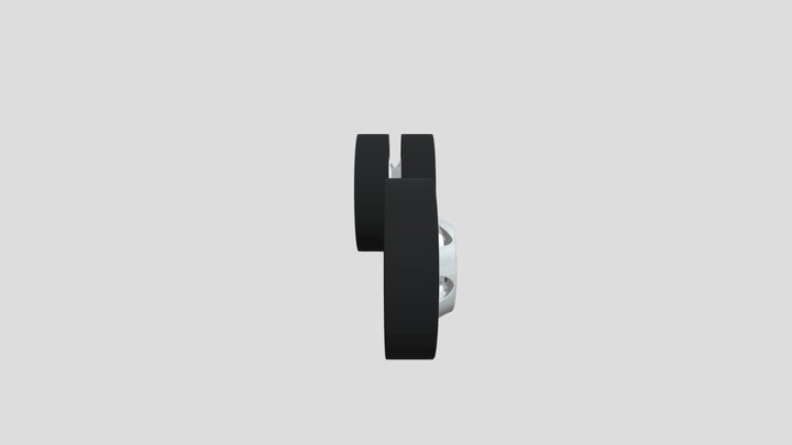 Aluminum Wheels with wheel caps (11r22.5) 3D Model