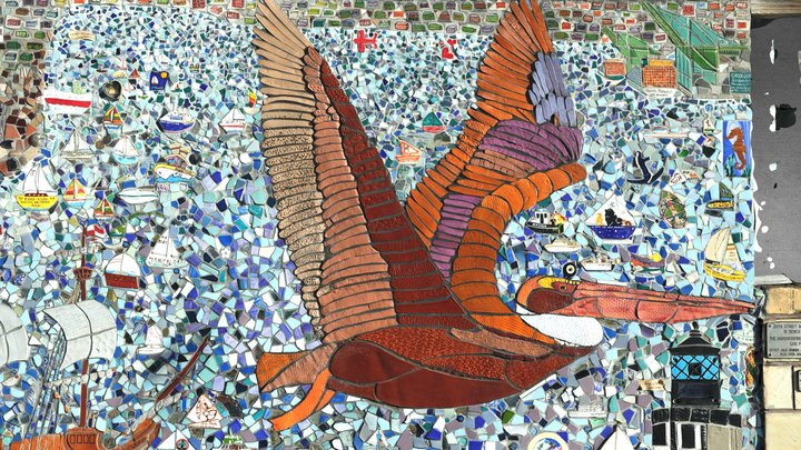 Mosaic Section 3D Model