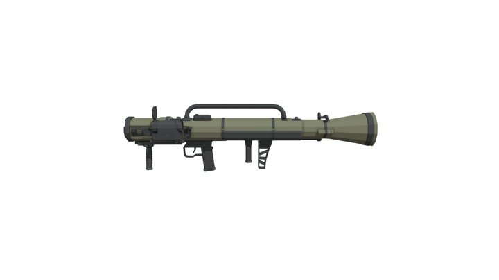 M3E1 Carl Gustaf 3D Model