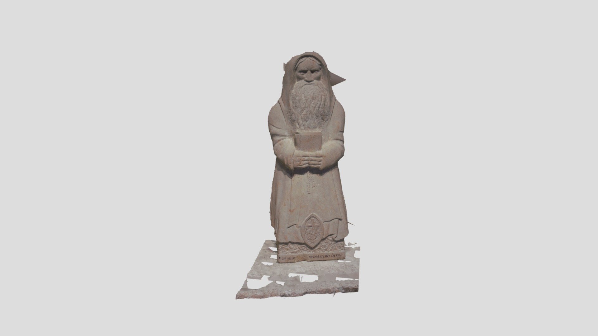 Statue in the Basilica di Collemaggio