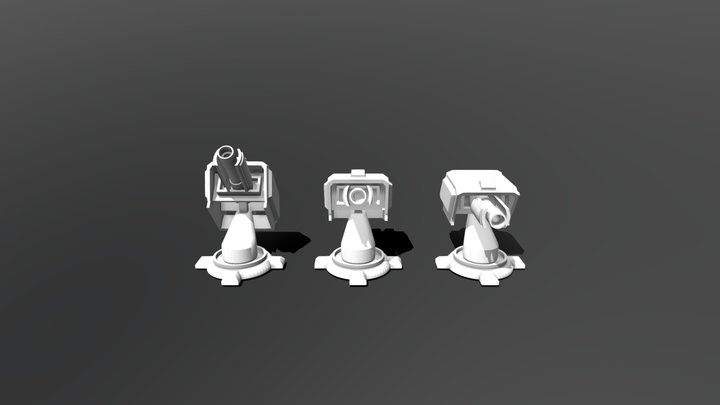 포탑-코포럴(tower - coporal) 3D Model