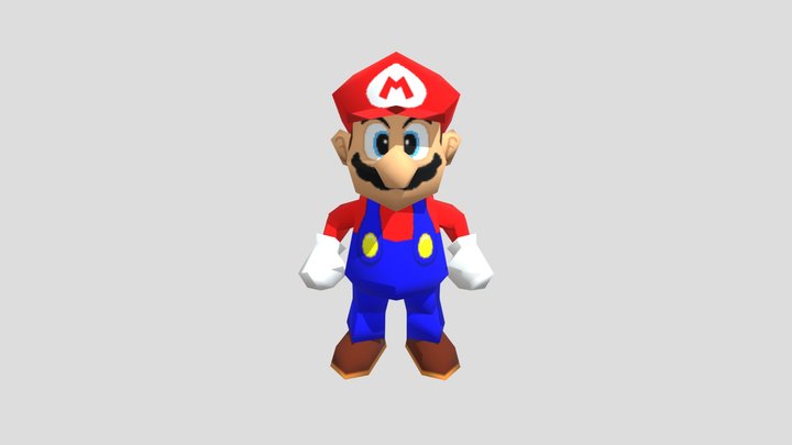 Mario - (Mario Party 2) 3D Model
