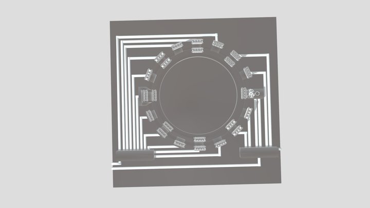 Laser_Intranet_Encryption_Spin_Parallel_Circuit 3D Model