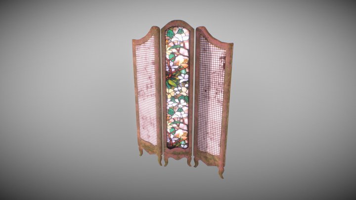 FoldingScreen 3D Model