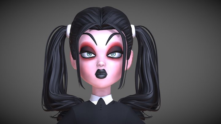 Stylized Character Full Body 3D Model