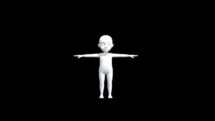 boy_basemesh (10) 3D Model