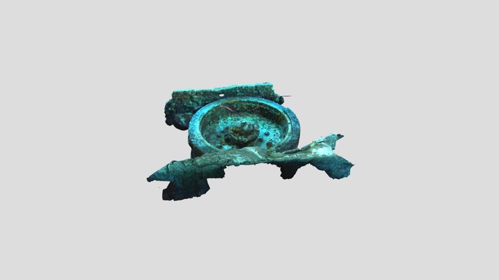 T34 FCD tyred wheel 3D Model