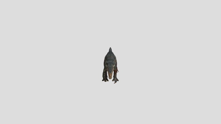 Juvenile baryonyx with robot arm – Kostenloses 3D-Modell STL