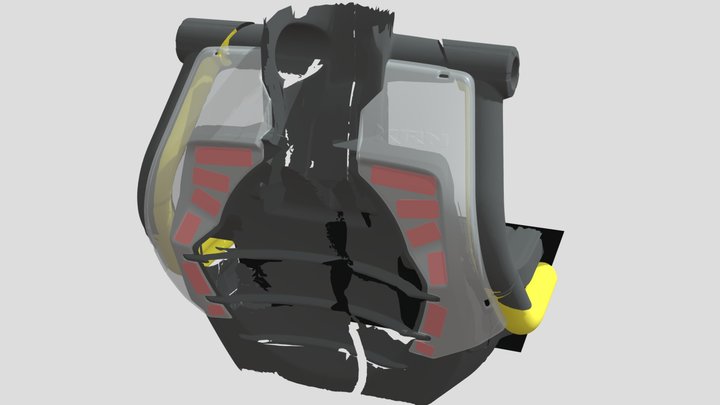 KRN馬甲_量產版 3D Model