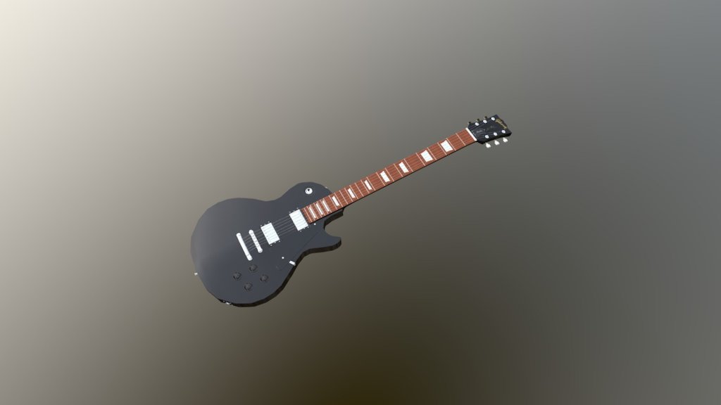 Gibson Les Paul Studio - 3D model by Aaron Preston (@AaronPreston ...