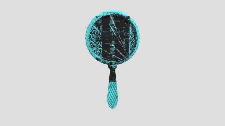 Hand Mirror_002 3D Model