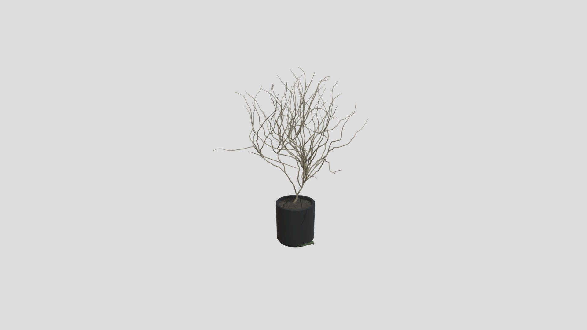Decorative Tree In The Pot - Download Free 3D model by thimoty luxor ...