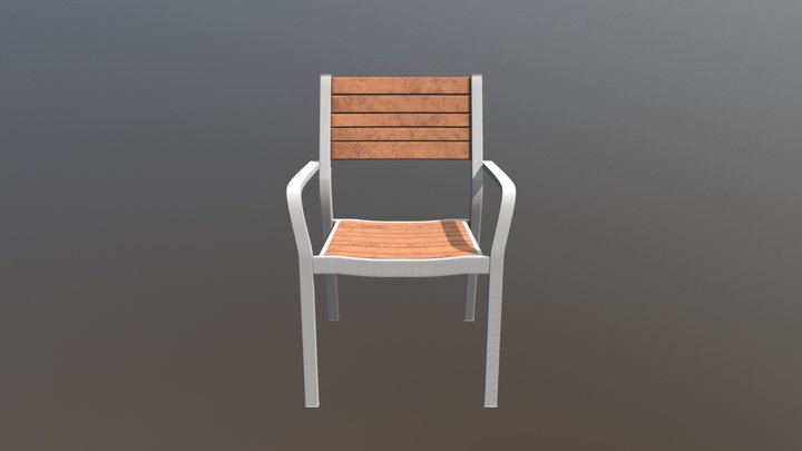 Outdoor Furniture - Chair 3D Model