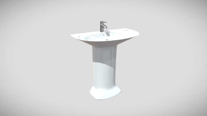 Bathroom Sink 3D Model