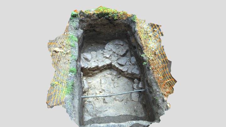 Cata arqueológica Castro de A Guía 3D Model