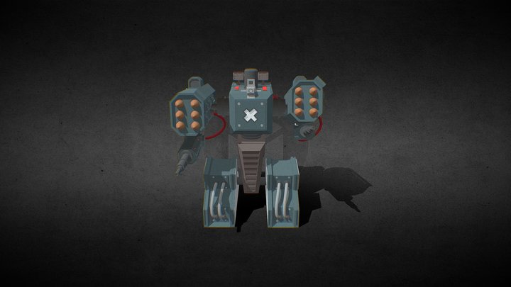 MISSILE TURRET 3D Model