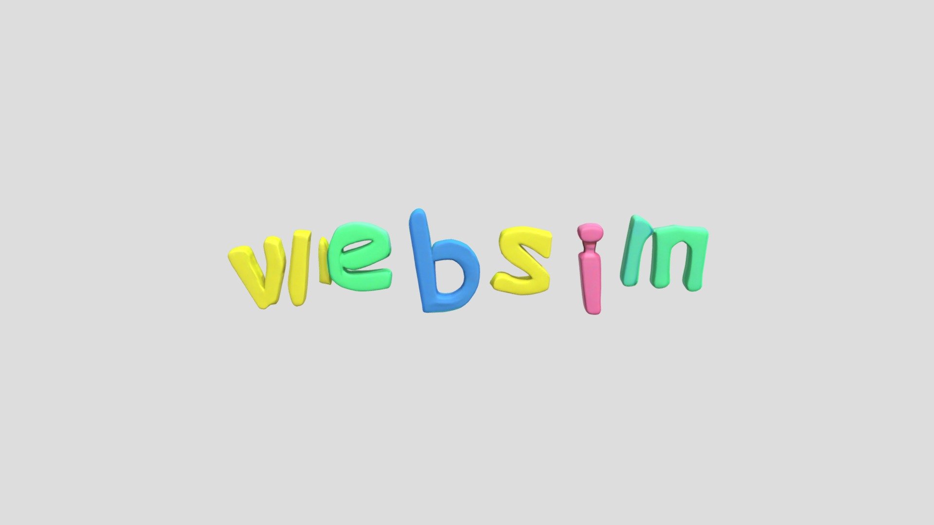 Websim_Logo_0523094339_texture - 3D model by Av.jeangiono [894e76a ...