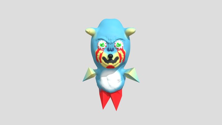 sonic movie 3D Model