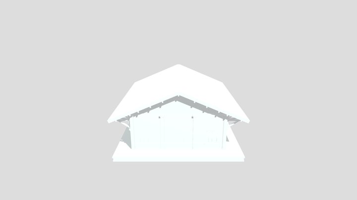 Romos Raktárépület 3D Model