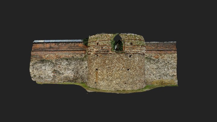 Roman Bastion 3D Model