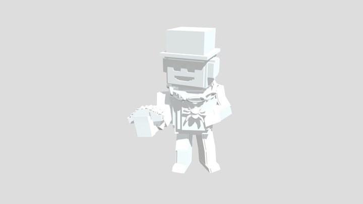 Steal A Brainrot: Sammyni Fatnini 3D Model